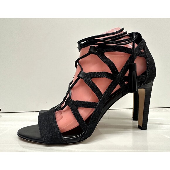 Elie Tahari Shoes - Elie Tahari women EU 40 US 10 textile upper strappy gladiator open toe sandal